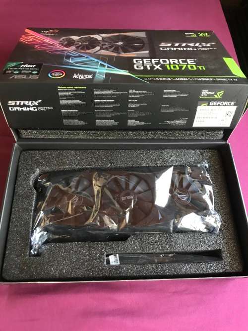 Asus GeForce GTX 1070 Ti ROG Strix ROG-STRIX-GTX1070TI-8G-GAMING 8GB GDDR5 256-bit PCI-E 3.0